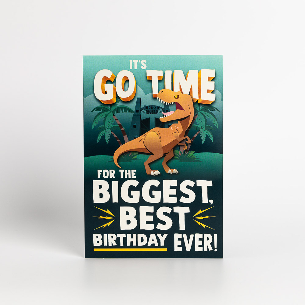 Dinosaur Roar Birthday Card